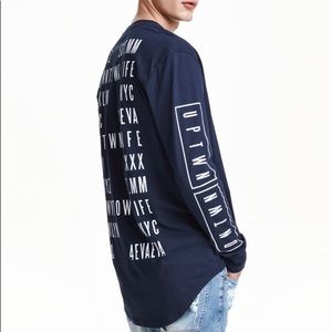 MENS NAVY BLUE LONGSLEEVE